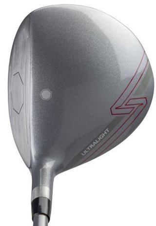 U.S. Kids Golf UL7-39 (99cm) W30 3-Club junior golf set + carry bag, black/red
