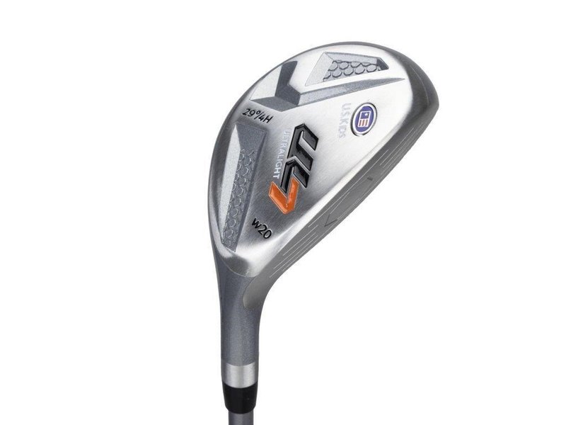 U.S. Kids Golf UL7-51 (130cm) 5-Club junior golf set + stand bag, black/orange
