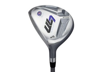 U.S. Kids Golf UL7-54 (137cm) W15 5-Club junior golf set + stand bag, black/purple