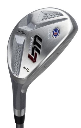 U.S. Kids Golf UL7-60 (152cm) W10 5-Club junior golf set + stand bag, black/maroon