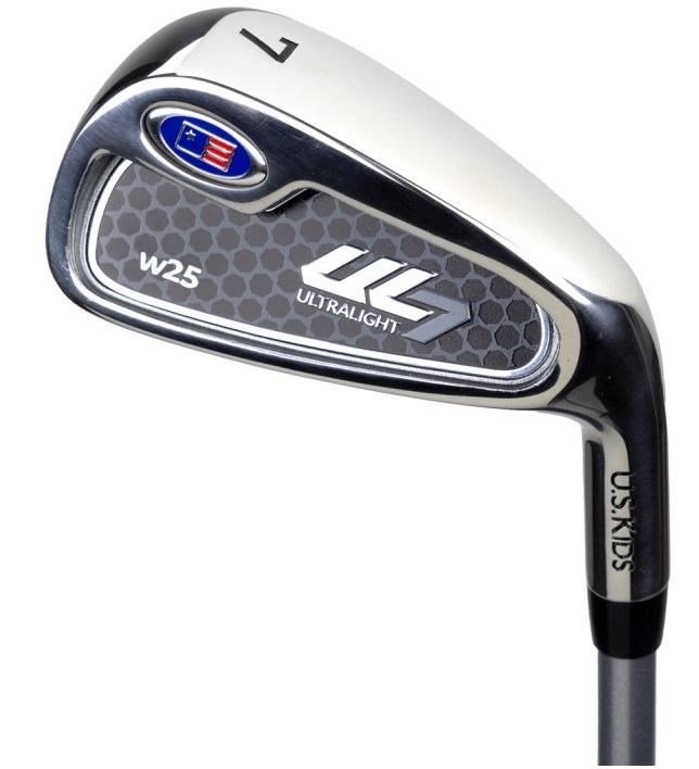 U.S. Kids Golf UL7-42 (107cm) W25 junior irons, graphite