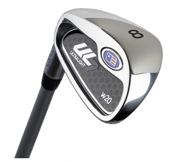 U.S. Kids Golf UL7-48 (122cm) W20 junior irons, graphite