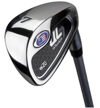 U.S. Kids Golf UL7-48 (122cm) W20 5-Club junior golf set + stand bag, navy/red/white