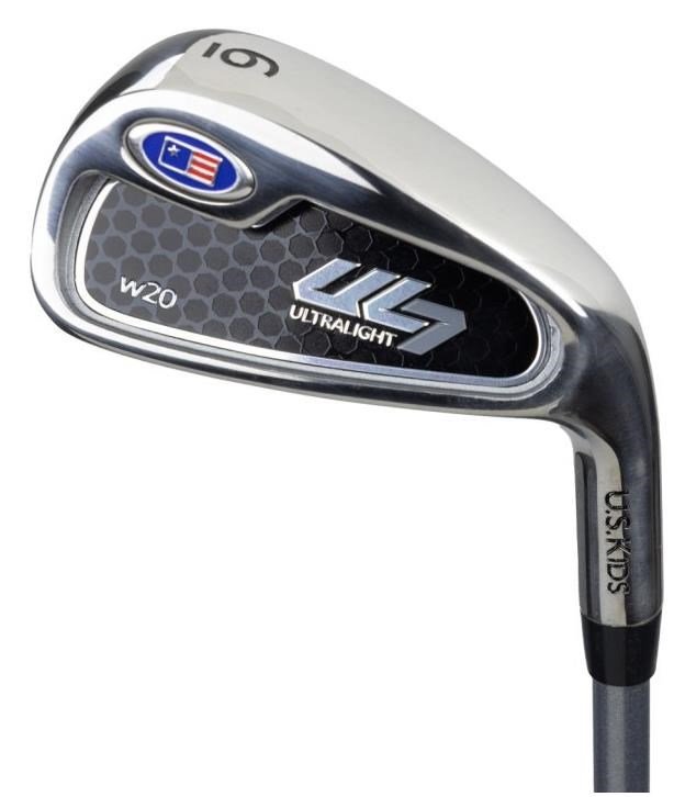 U.S. Kids Golf UL7-51 (130cm) W20 junior irons, graphite