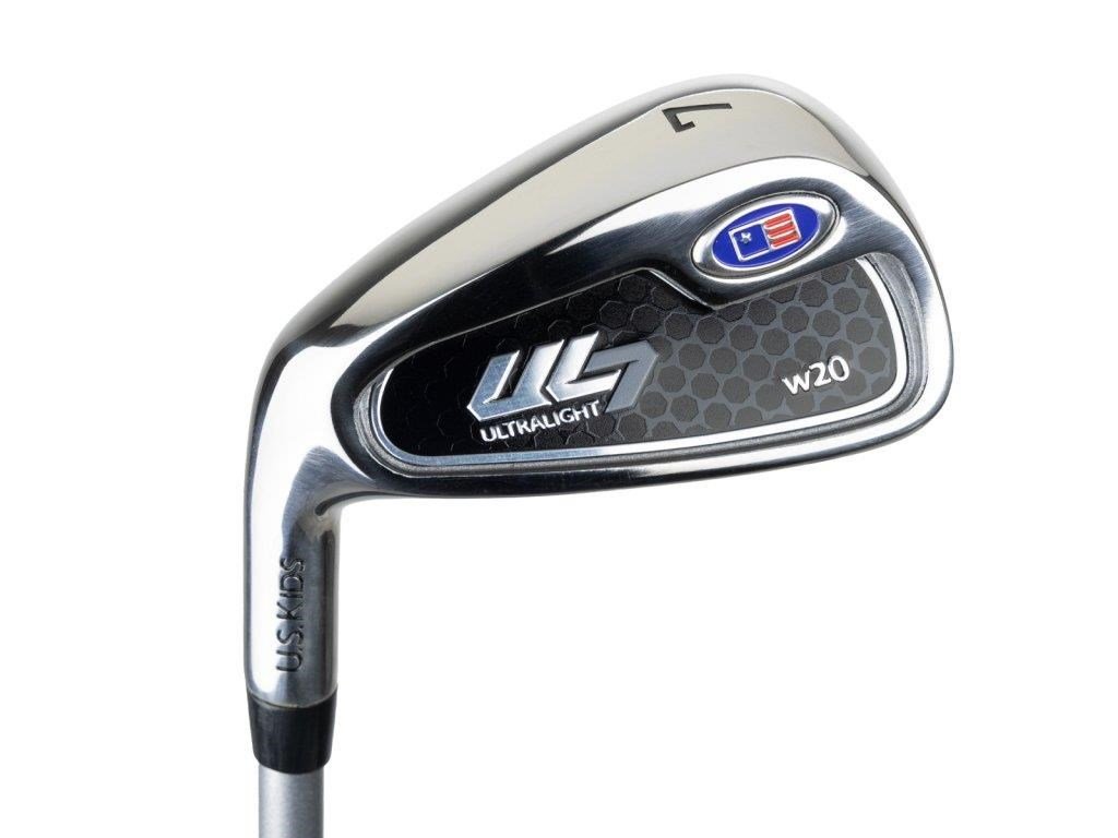 U.S. Kids Golf UL7-51 (130cm) W20 junior irons, graphite