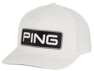 PING Tour Vented Delta men's cap, white