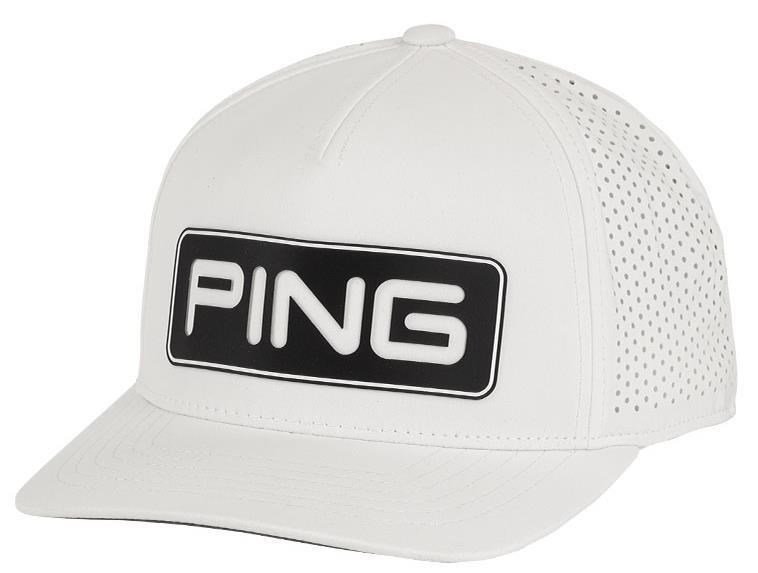 PING Tour Vented Delta men's cap, white