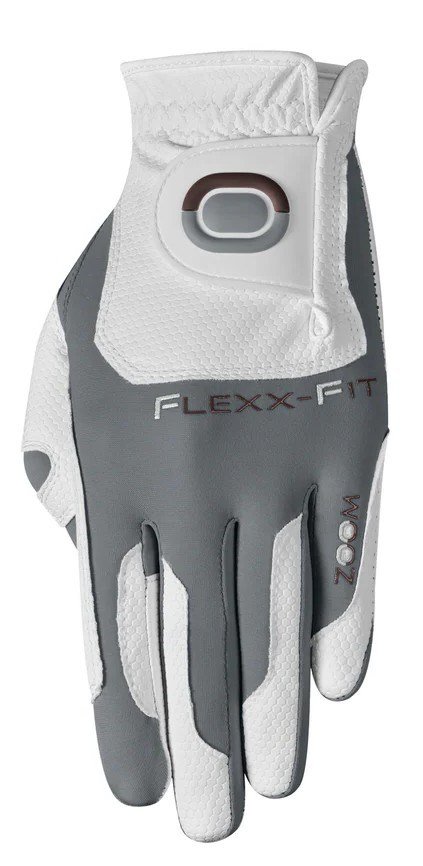 Zoom Zoom Weather mens golf glove, white/silver