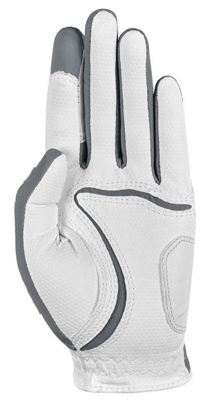 Zoom Zoom Weather mens golf glove, white/silver