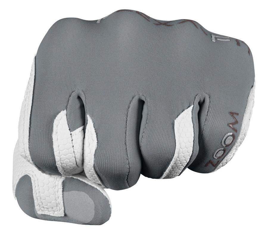 Zoom Zoom Weather mens golf glove, white/silver