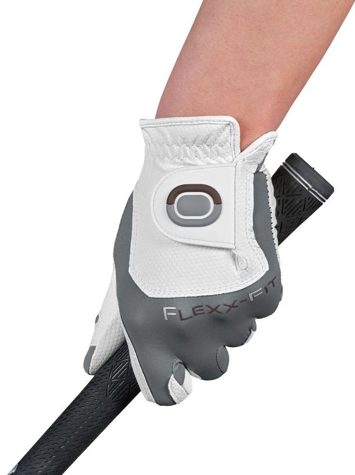 Zoom Zoom Weather mens golf glove, white/silver