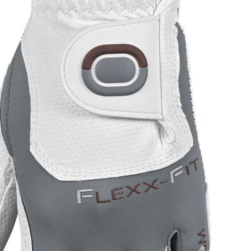 Zoom Zoom Weather mens golf glove, white/silver
