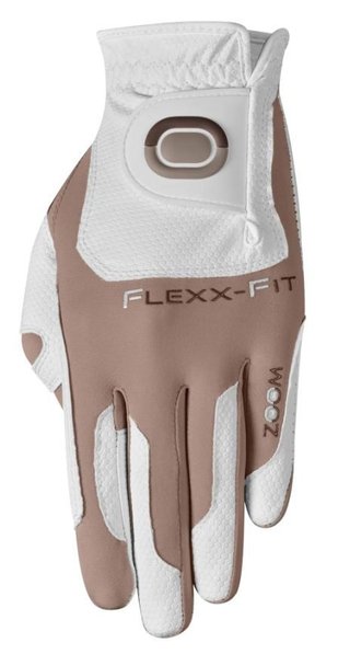 Zoom Zoom Weather ladies golf glove, white/sand