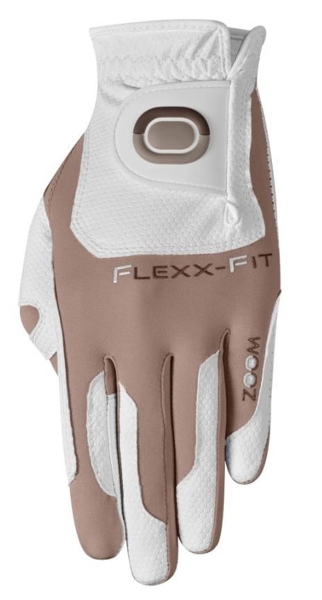 Zoom Zoom Weather ladies golf glove, white/sand