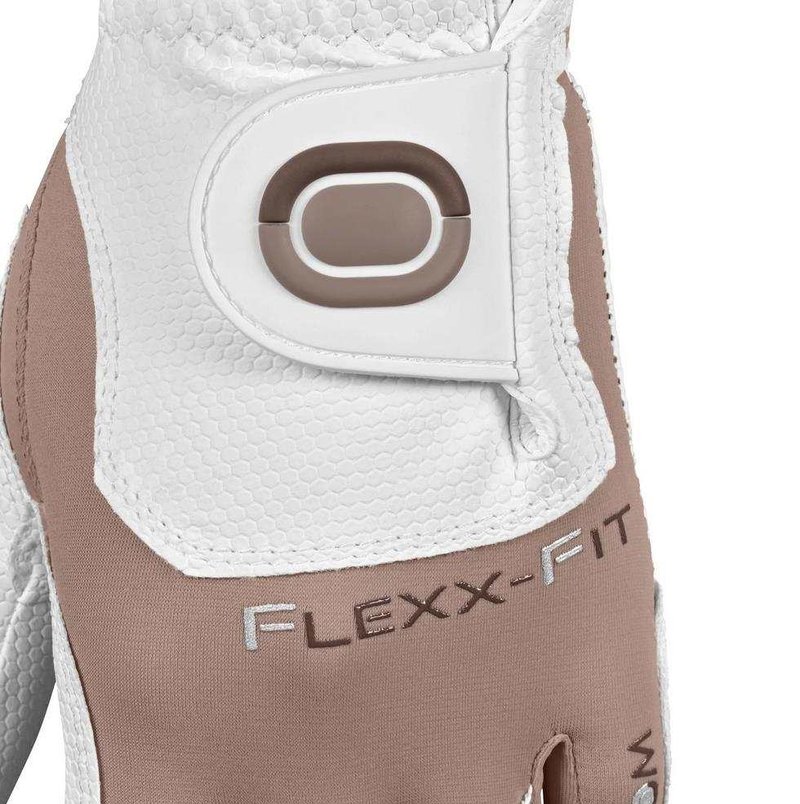 Zoom Zoom Weather ladies golf glove, white/sand
