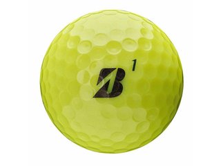 Bridgestone Tour B XS golf balls, yellow