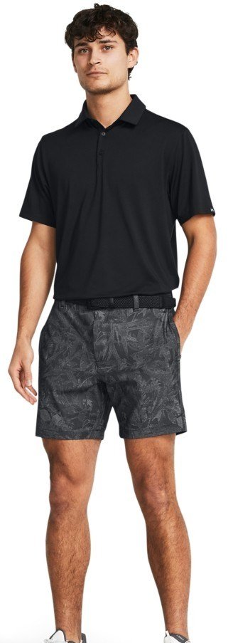 Under Armour Iso-Chill Printed 7 men's shorts, black/halo gray