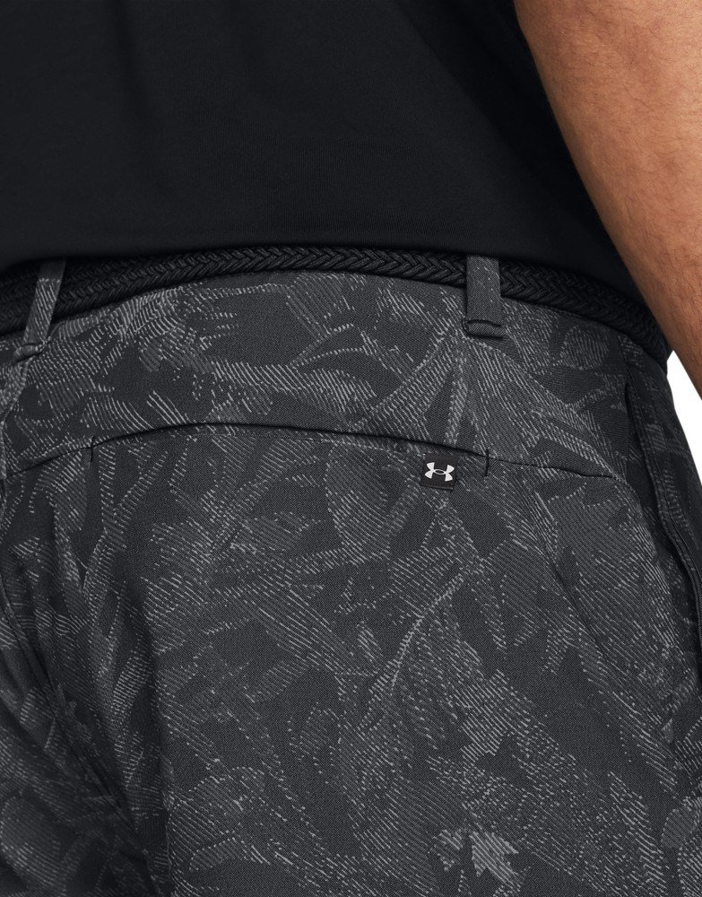 Under Armour Iso-Chill Printed 7 men's shorts, black/halo gray