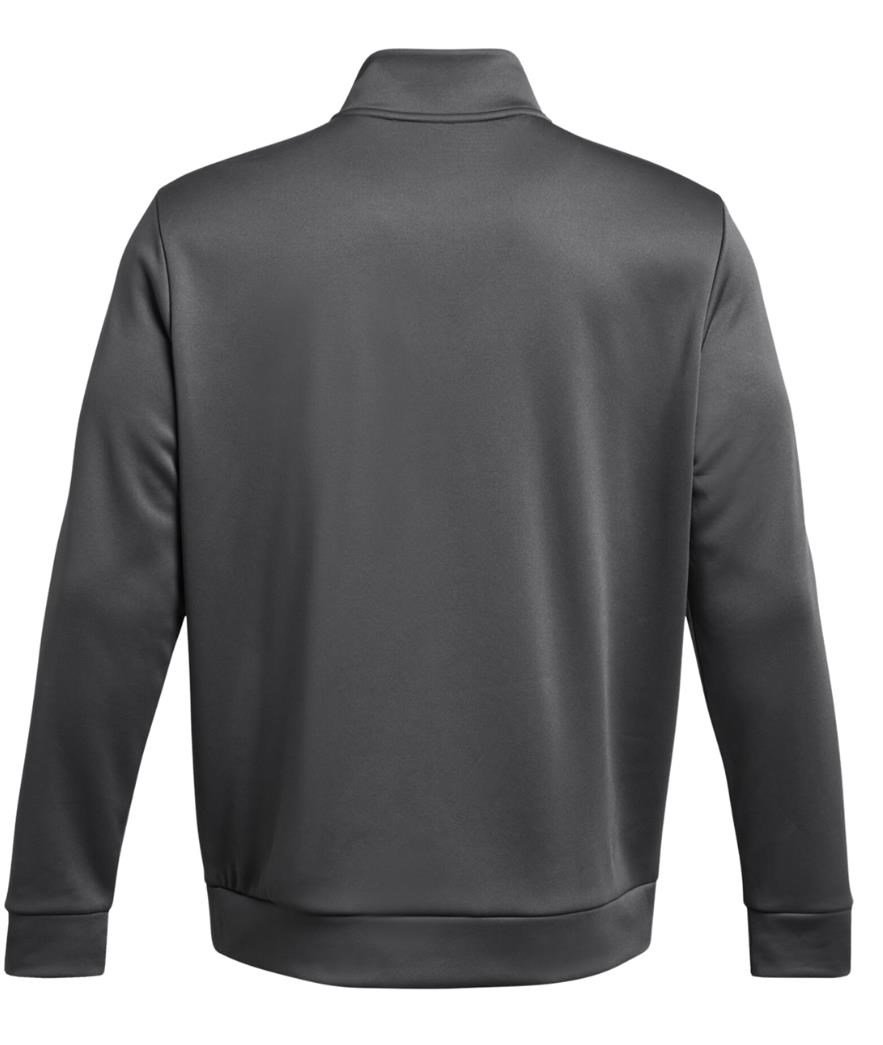 Under Armour Fleece 1/4 Zip men's sweatshirt, castlerock/black