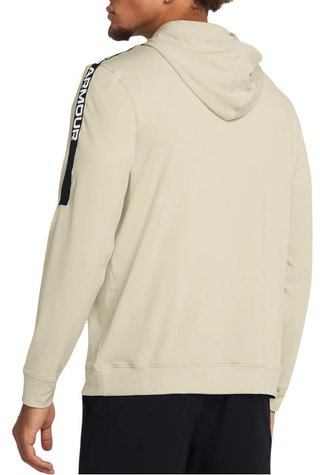 Under Armour Playoff men's hoodie, slit/black/white