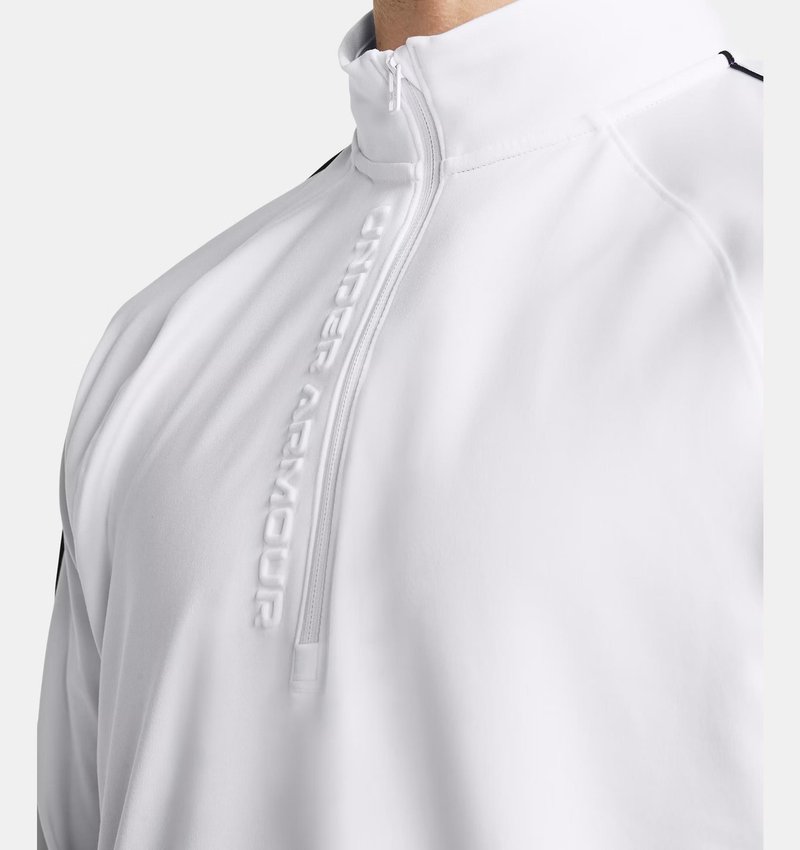 Under Armour Storm Midlayer 1/2 Zip men's sweatshirt, white/midnight navy