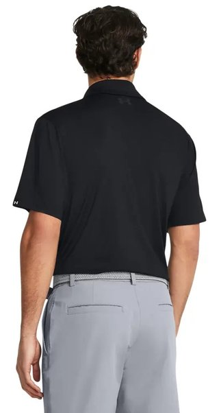 Under Armour T2G mens polo, black/pitch gray