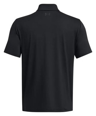 Under Armour T2G mens polo, black/pitch gray