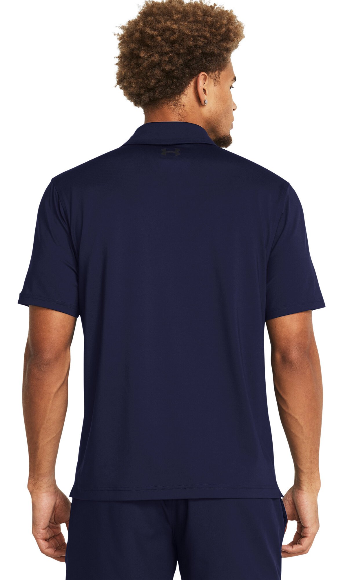 Under Armour T2G mens polo, midnight navy/pitch gray