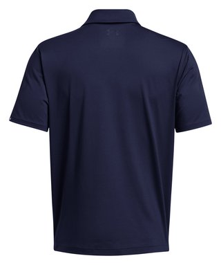 Under Armour T2G mens polo, midnight navy/pitch gray