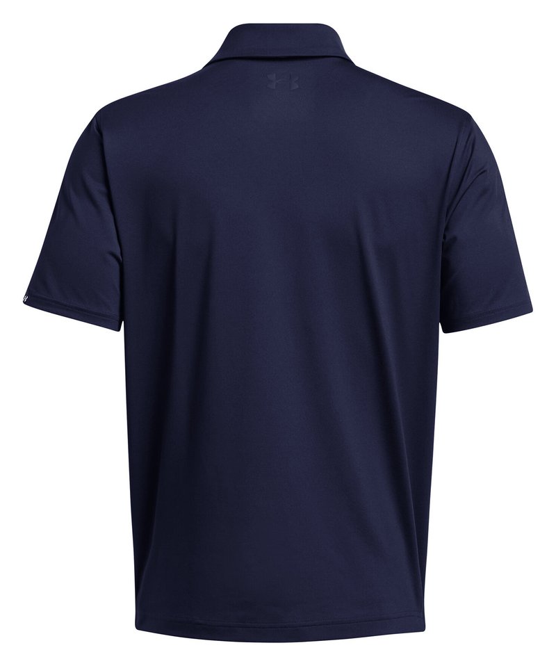 Under Armour T2G mens polo, midnight navy/pitch gray