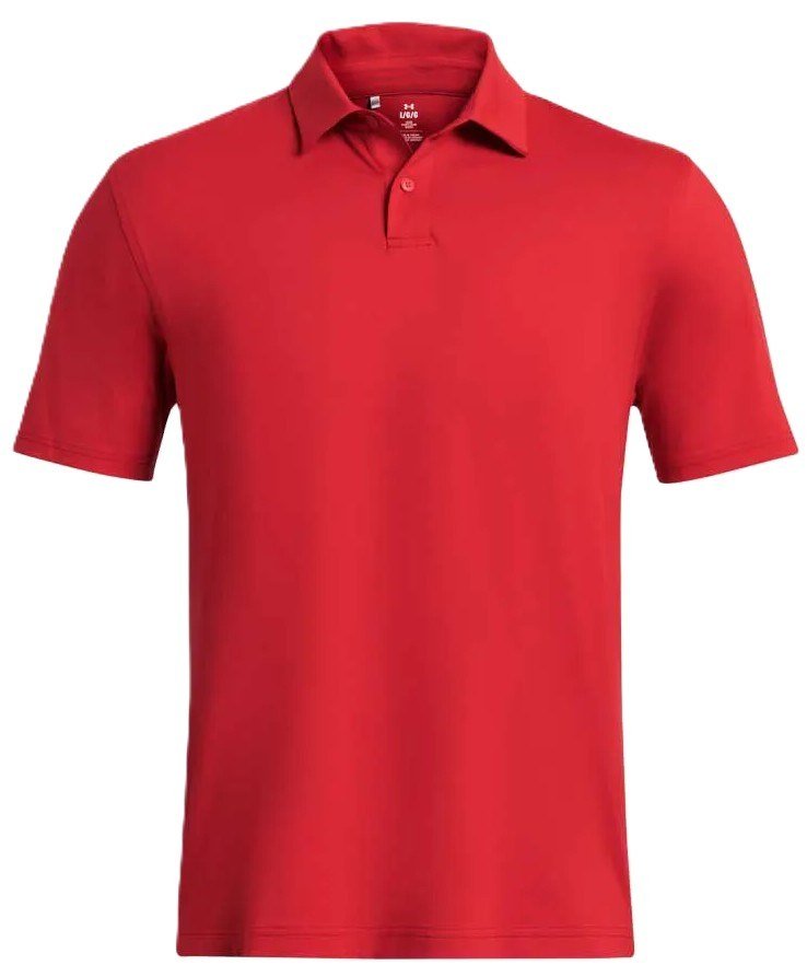 Under Armour T2G LB men's polo, red/black