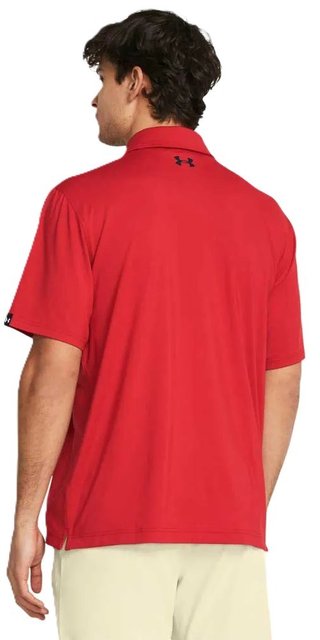 Under Armour T2G LB men's polo, red/black