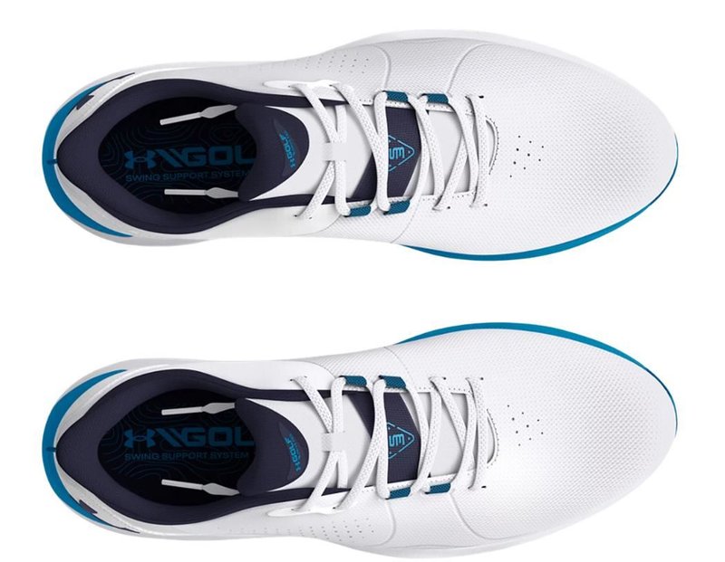 Under Armour Drive Pro mens golf shoes, white