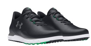 Under Armour Drive Fade SL mens golf shoes, black/titan grey