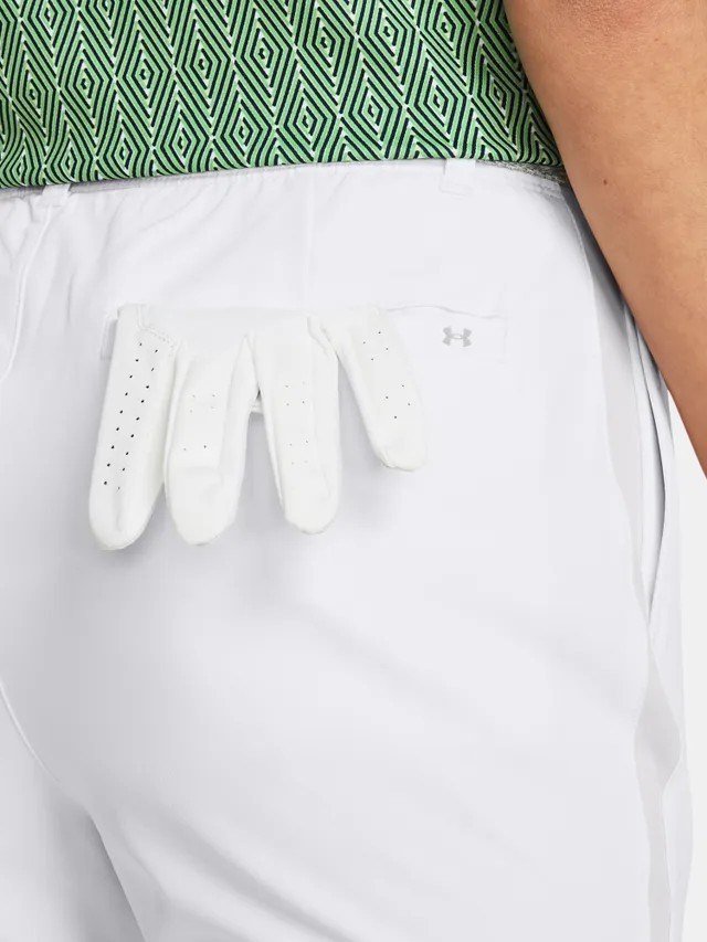 Under Armour Drive women's pants, white/halo gray