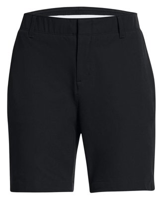 Under Armour Drive 7" women's shorts, black/metallic silver