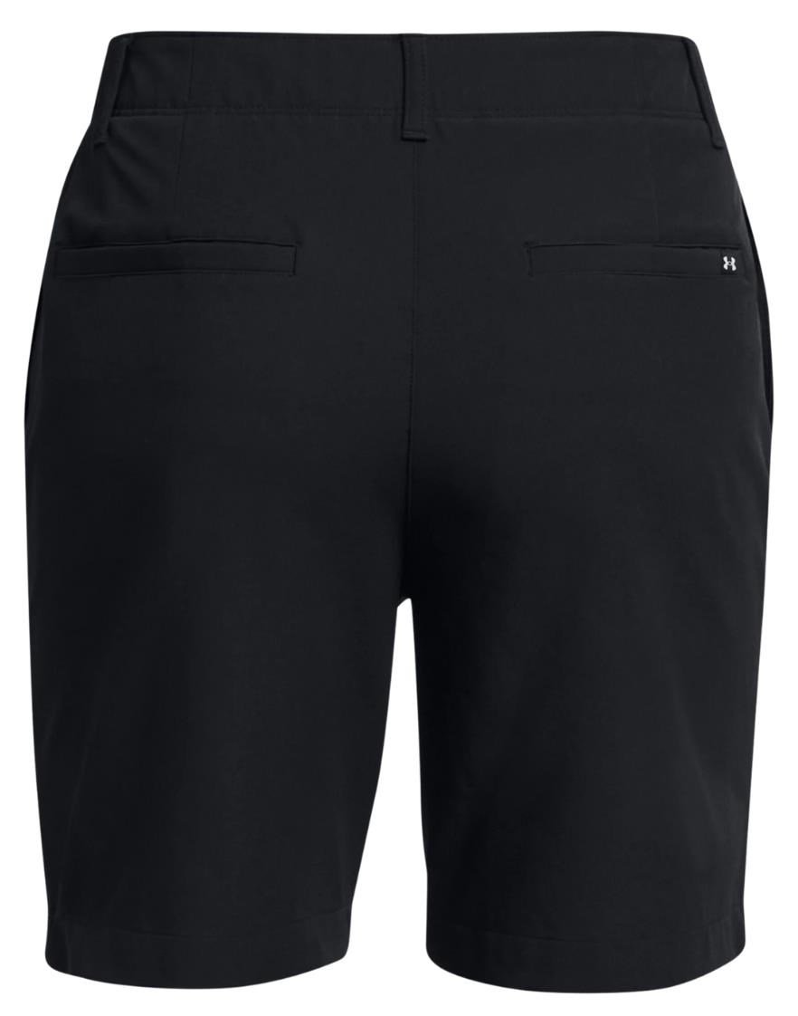 Under Armour Drive 7" women's shorts, black/metallic silver