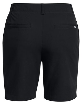 Under Armour Drive 7" women's shorts, black/metallic silver
