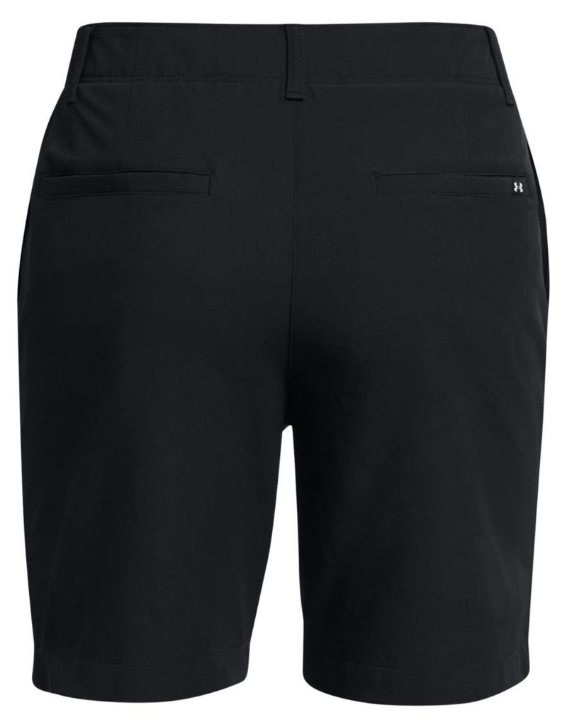Under Armour Drive 7" women's shorts, black/metallic silver