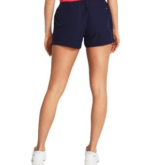 Under Armour Drive 3.5" women's shorts, midnight navy/halo grey