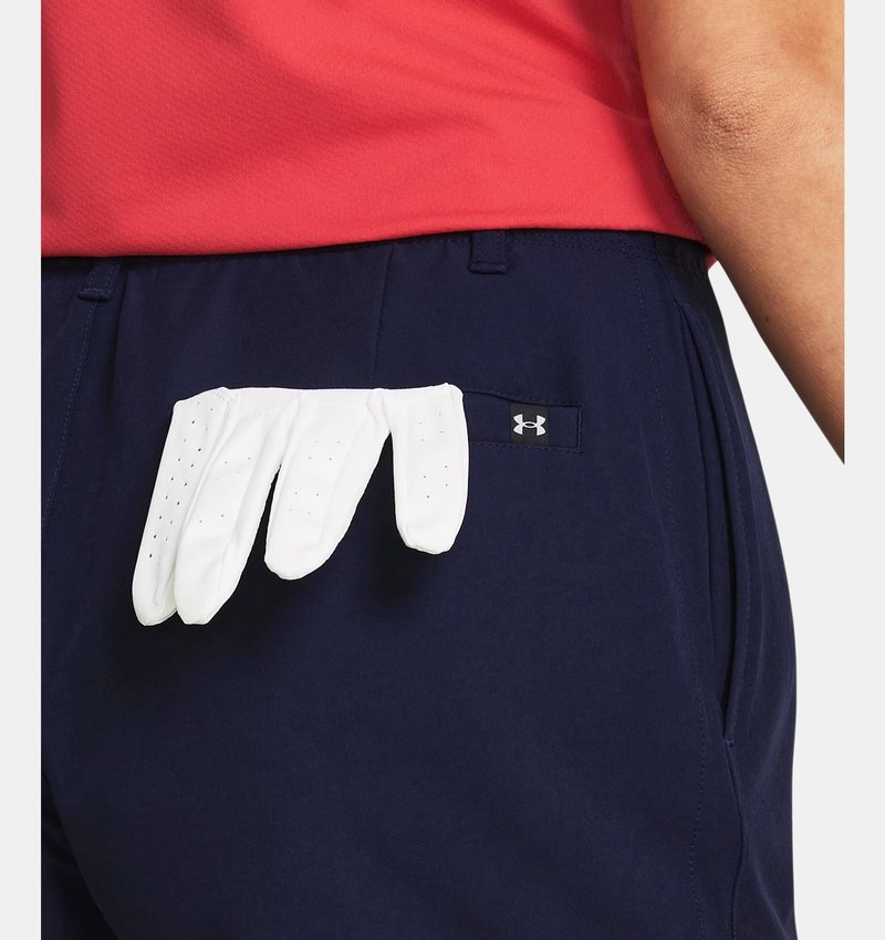 Under Armour Drive 3.5" women's shorts, midnight navy/halo grey