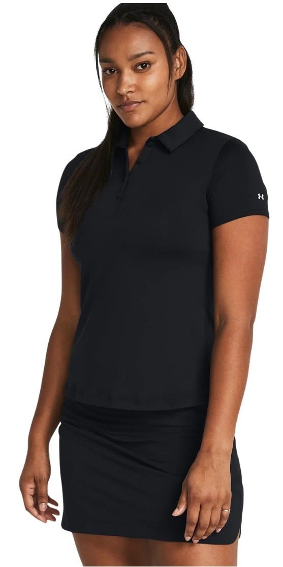 Under Armour Playoff women's polo, black