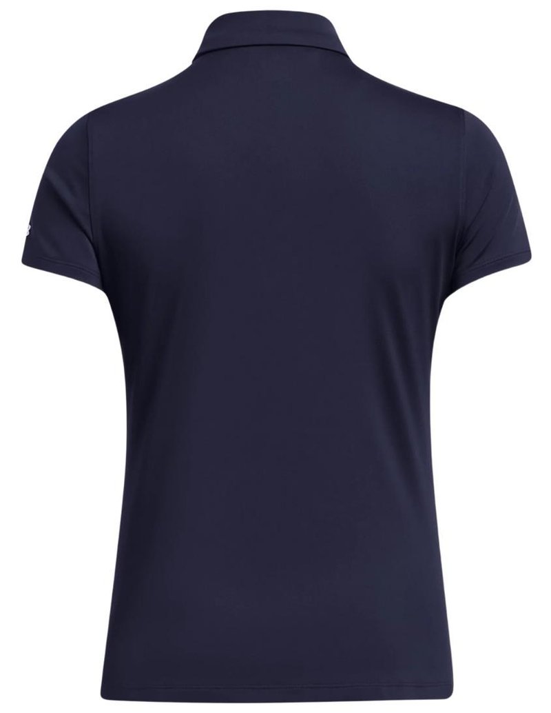 Under Armour Playoff women's polo, midnight navy/halo grey