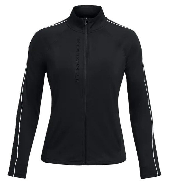Under Armour Storm ladies midlayer full zip, black/white