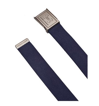 Under Armour Stretch Webbing mens belt, midnight navy/khaki base/castlerock