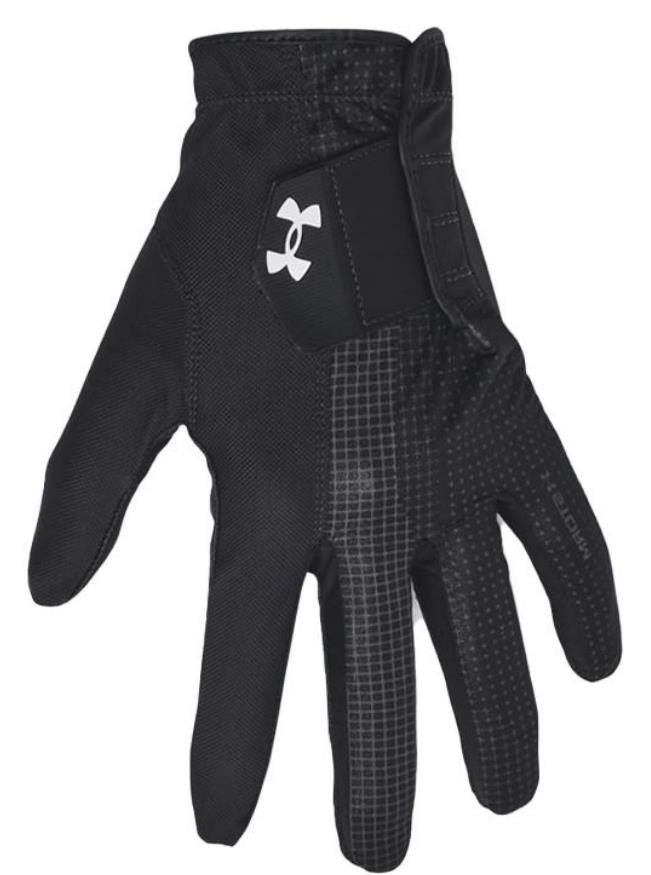 Under Armour Storm mens golf gloves, black