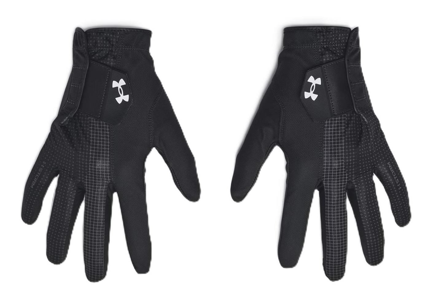 Under Armour Storm mens golf gloves, black
