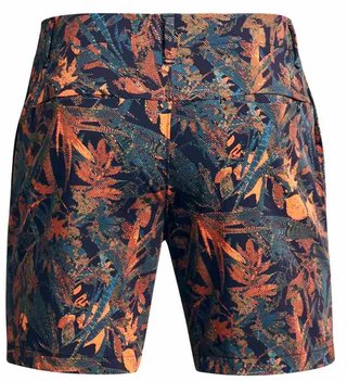 Under Armour Iso-Chill Printed 7 men's shorts, midnight navy/photon blue/halo gray