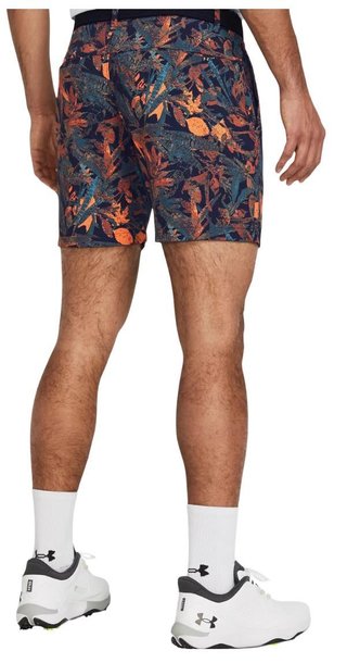 Under Armour Iso-Chill Printed 7 men's shorts, midnight navy/photon blue/halo gray