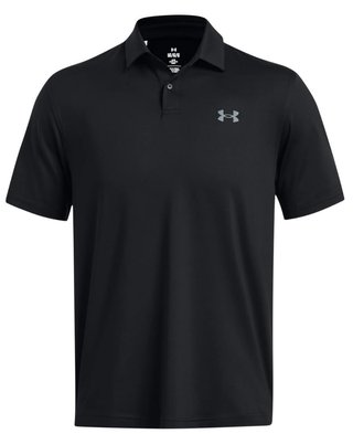 Under Armour T2G men's polo, black/pitch grey